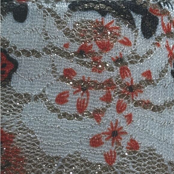 Women's floral print platform wedges size 41 - Picture 6 of 7